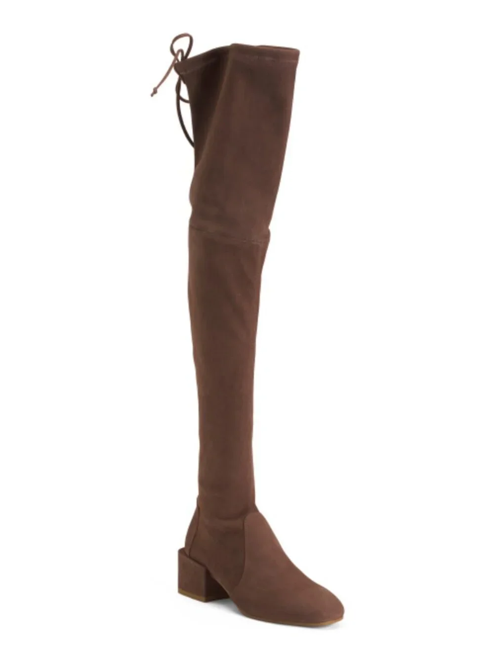 STUART WEITZMAN Made In Spain Suede Accordion Over The Knee Boots